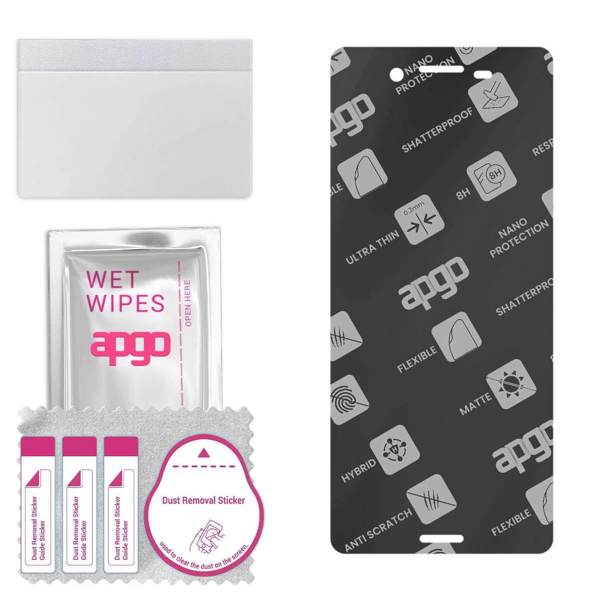 Szkło hybrydowe MATOWE do Sony Xperia X Performance