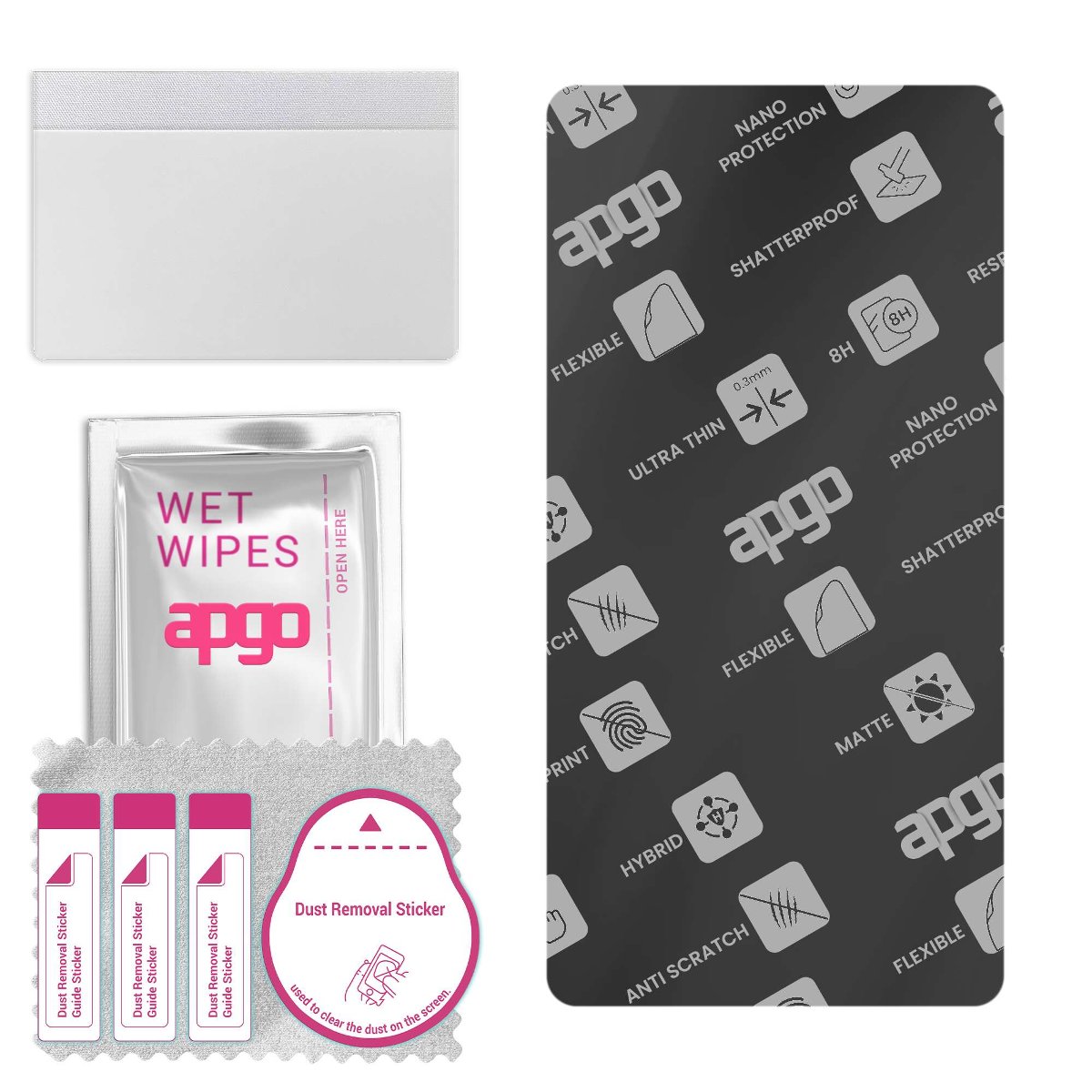 Szkło hybrydowe MATOWE do Doogee S40 Lite