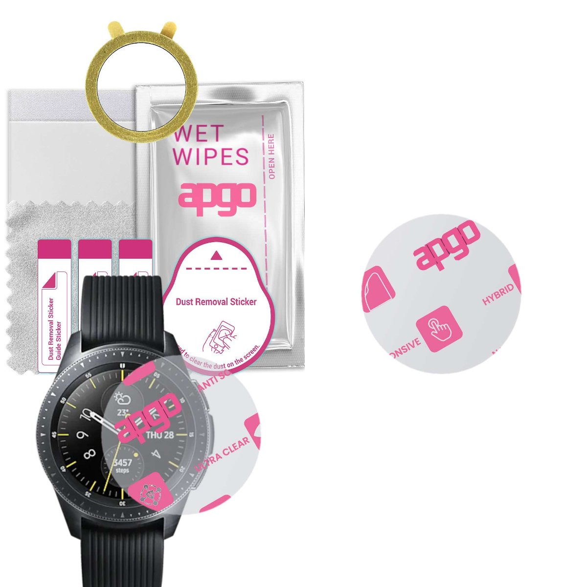 1x Szkło Hybrydowe do Samsung Galaxy Watch 42MM