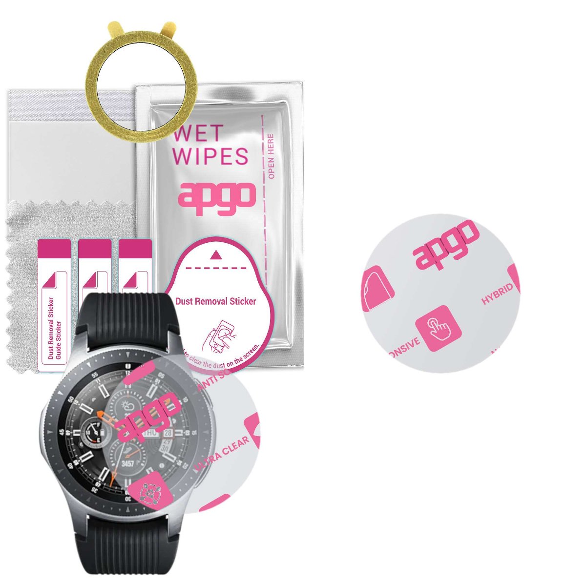 1x Szkło Hybrydowe do Samsung Galaxy Watch 46MM