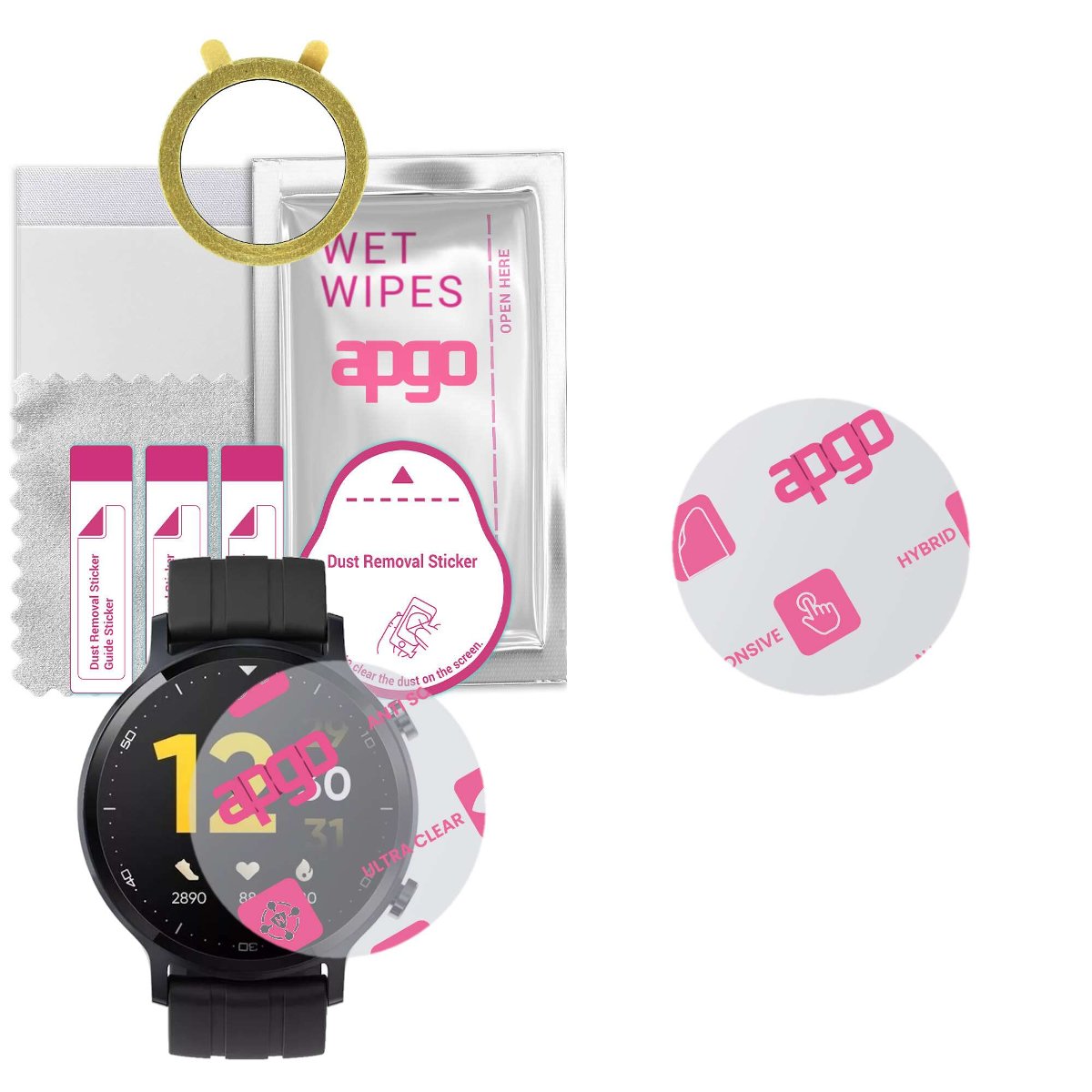 1x Szkło Hybrydowe do Realme Watch S