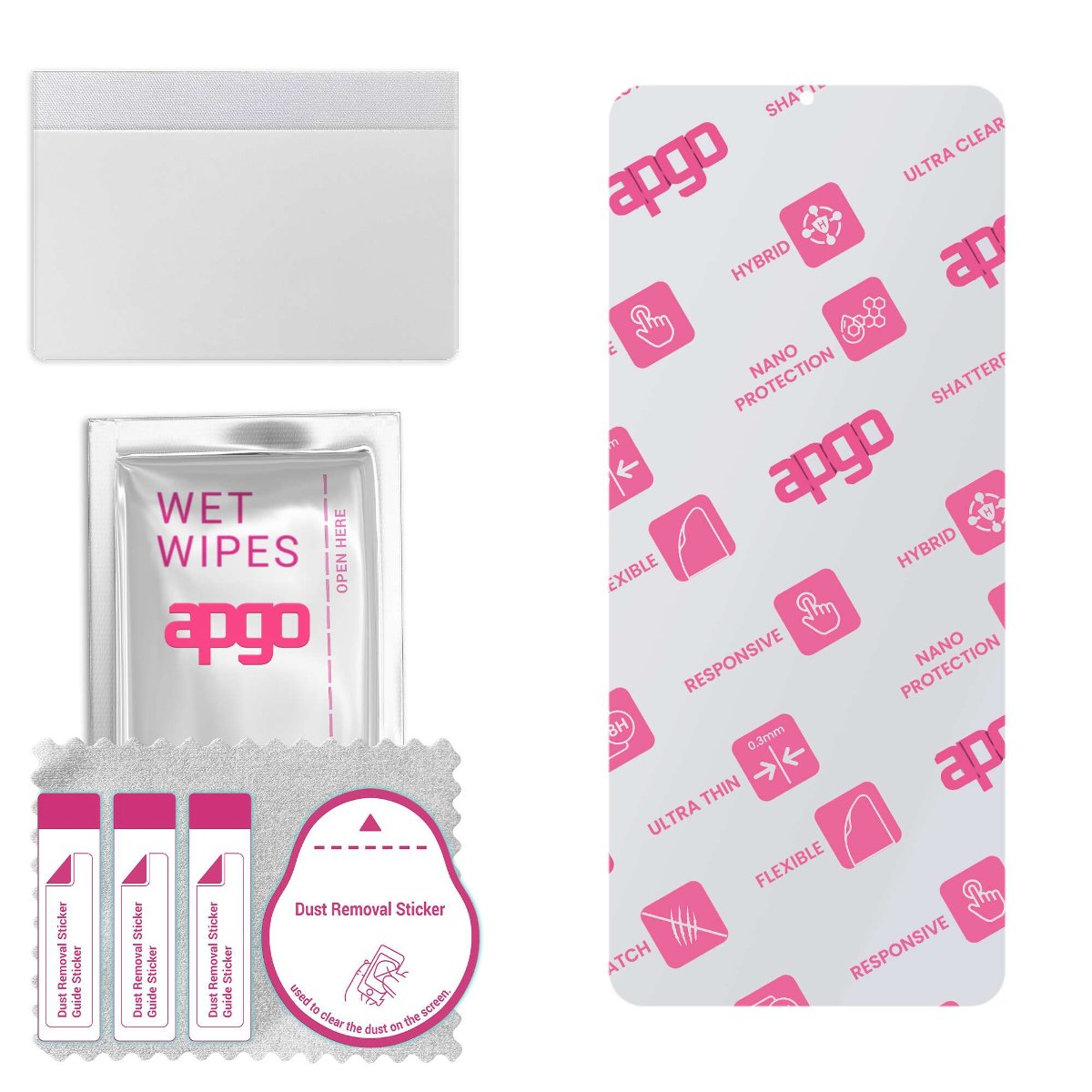 Szkło hybrydowe do Alcatel 3x (2019)