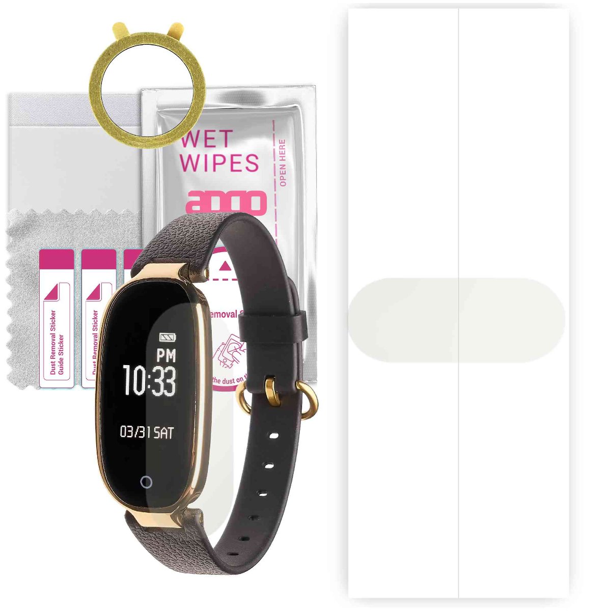 1x Folia hydrożelowa MATOWA do Garett Women Diana - apgo Smartwatch Hydrogel MATTE Protection Ochrona na ekran smartwatcha