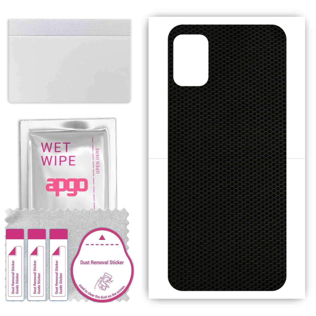 Folia naklejka skórka strukturalna na TYŁ do Nokia XR21 -  Matrix - apgo SKINS