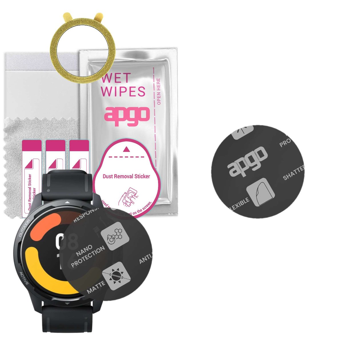 1x Szkło Hybrydowe MATOWE do Xiaomi Watch Color 2