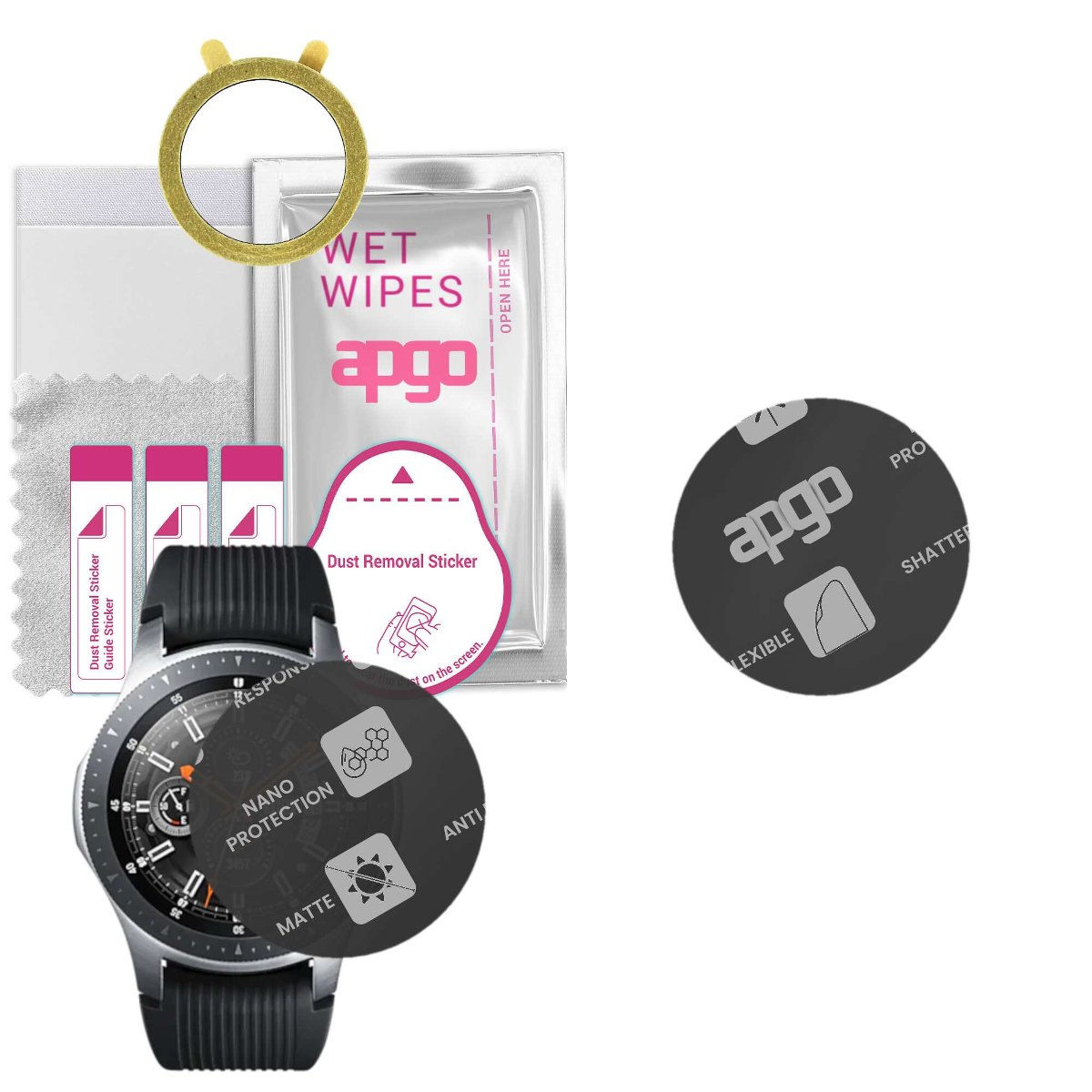 1x Szkło Hybrydowe MATOWE do Samsung Galaxy Watch 46MM