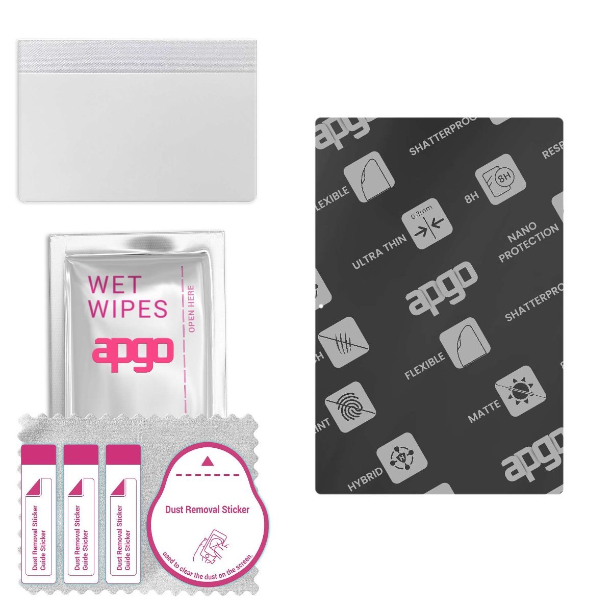 Szkło hybrydowe MATOWE do Ulefone Tab A7