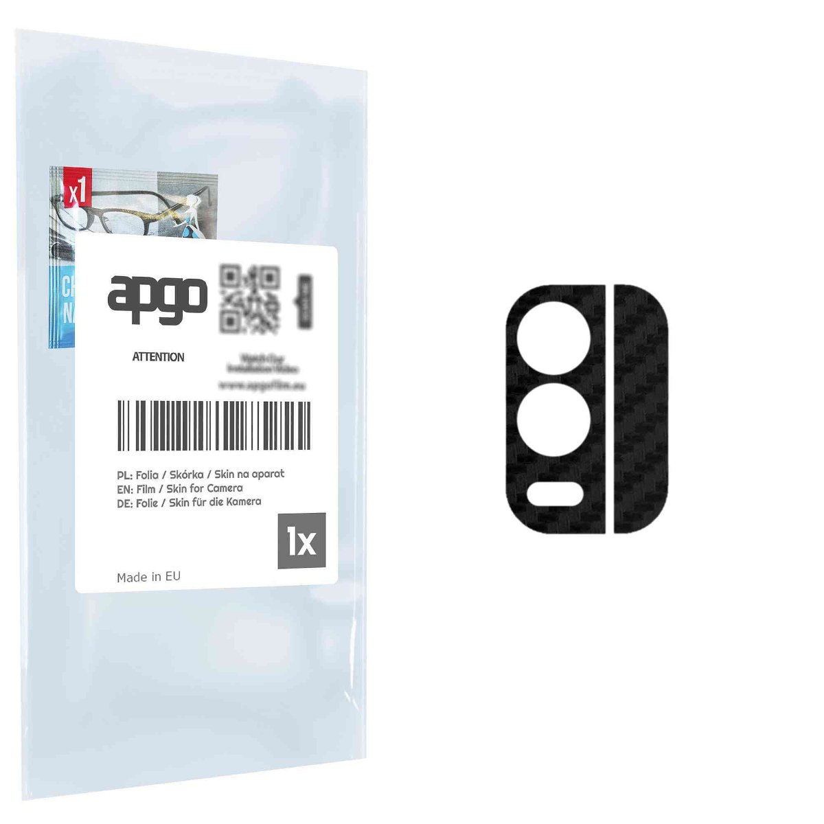 Folia naklejka skórka strukturalna na wyspę aparatu do Nokia C32 - różne kolory na kamerę, obiektyw apgo SKINS Lens Protector