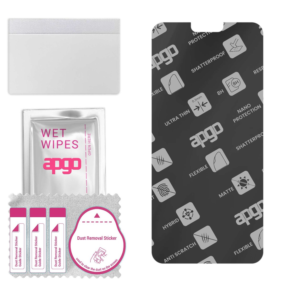 Szkło hybrydowe MATOWE do Asus Zenfone Shot Plus ZB634KL