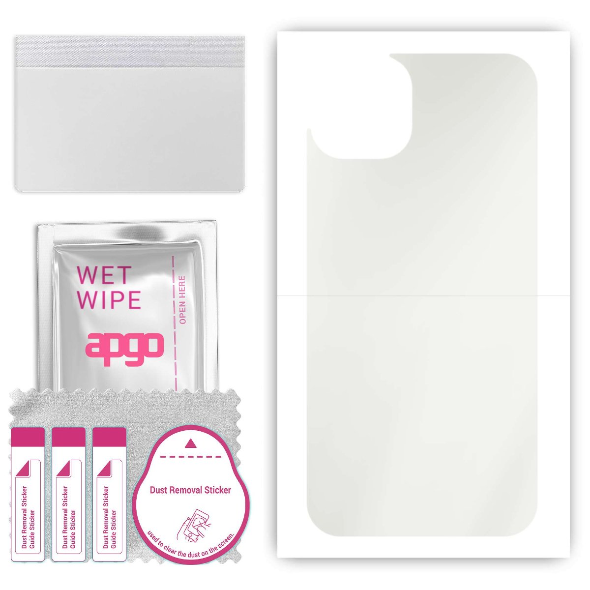 Folia hydrożelowa naklejka MATOWA na TYŁ do Apple iPhone 15 Pro Max - apgo hydrogel MATTE