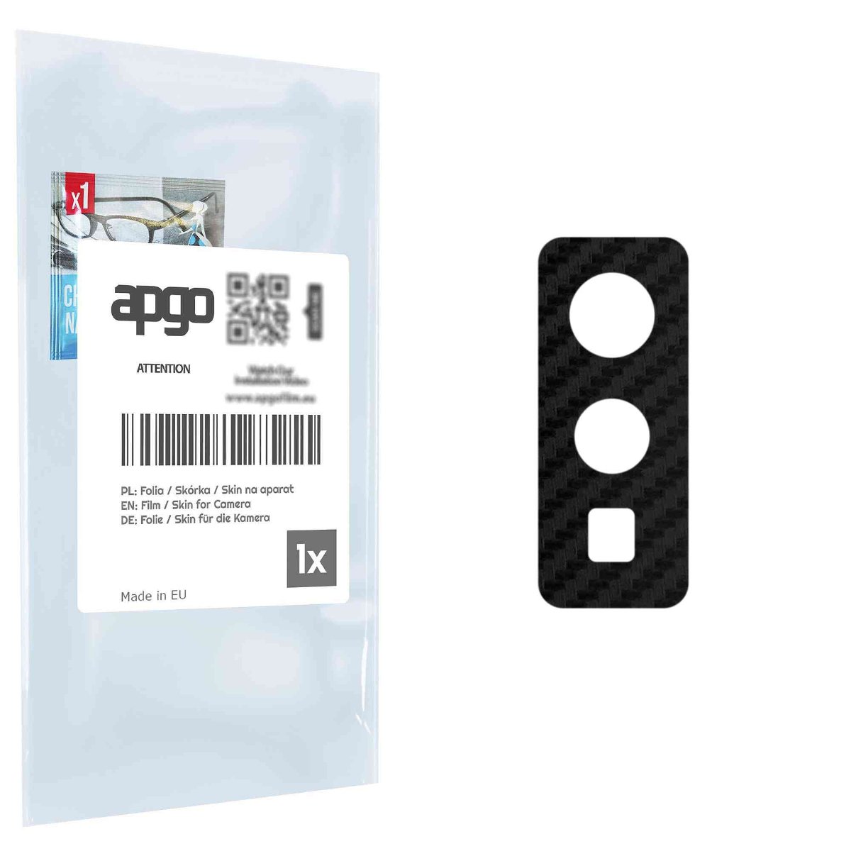 Folia naklejka skórka strukturalna na wyspę aparatu do Vivo iQOO 5 Pro - różne kolory na kamerę, obiektyw apgo SKINS Lens Protector