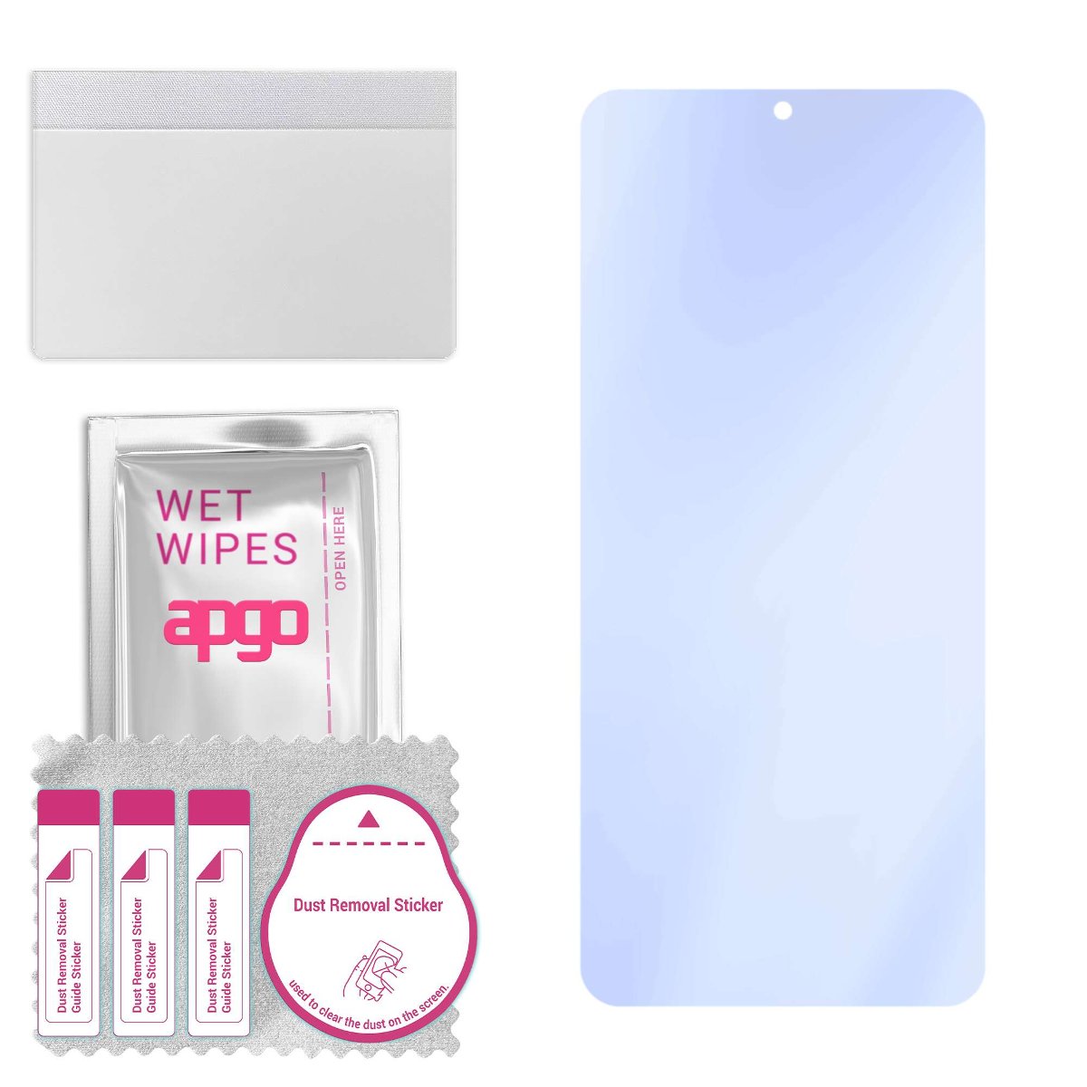 Szkło ochronne na ekran Hybrydowe 9H zamiennik hartowanego do Vivo Y20 2020 - apgo PRO Flexible Hybrid Glass nie pękające