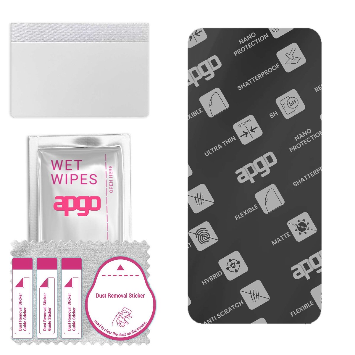 Szkło hybrydowe MATOWE do LG K51S