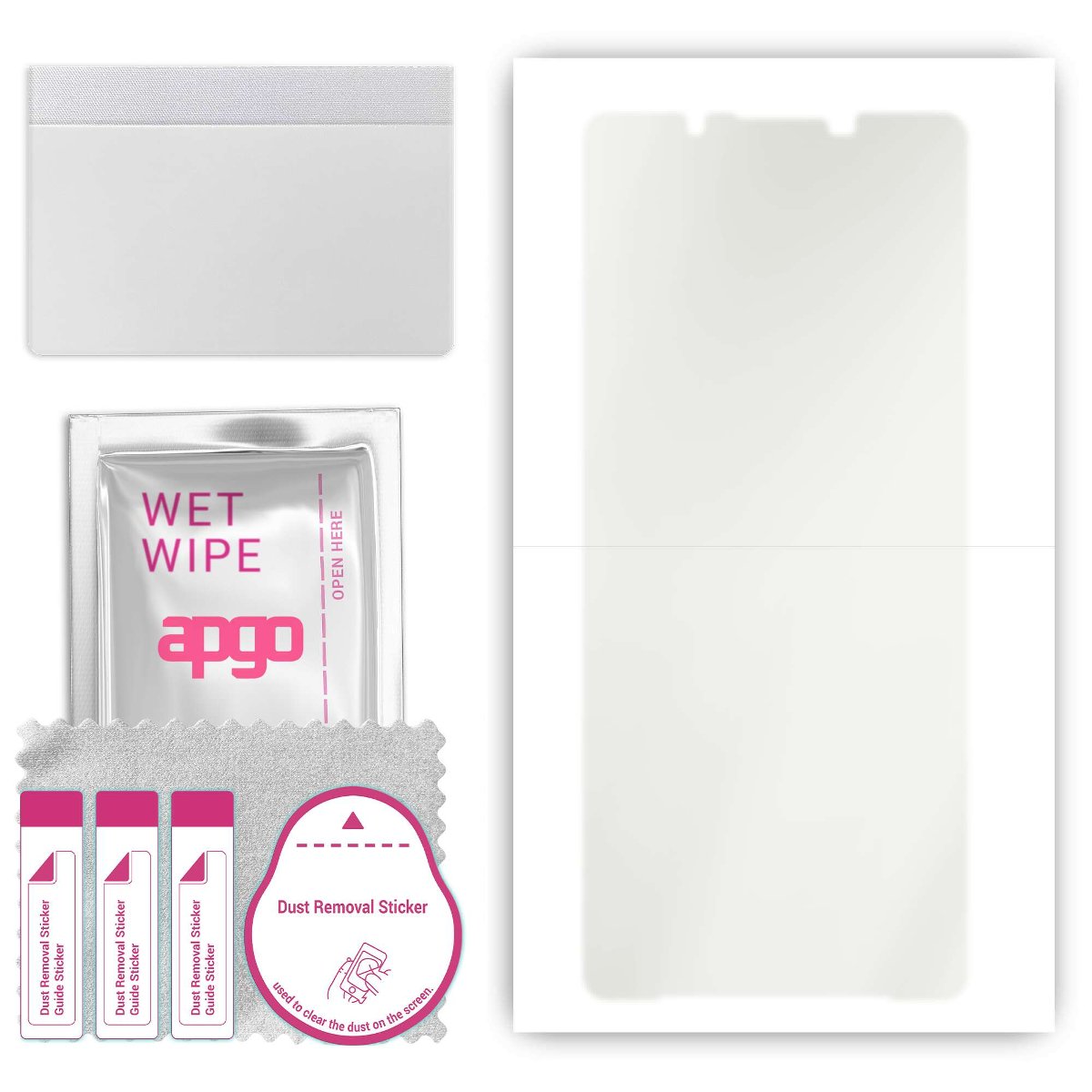 Folia ochronna hydrożelowa MATOWA na ekran do Sony Xperia 5 V -  na cały ekran apgo Hydrogel Matte 5D Full Glue