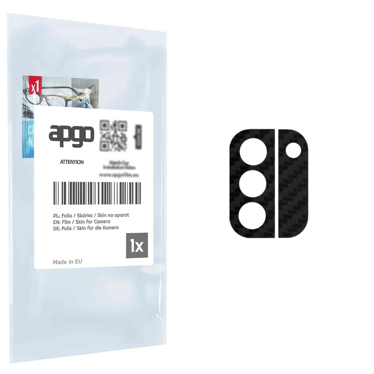 Folia naklejka skórka strukturalna na wyspę aparatu do Nokia G42 - różne kolory na kamerę, obiektyw apgo SKINS Lens Protector