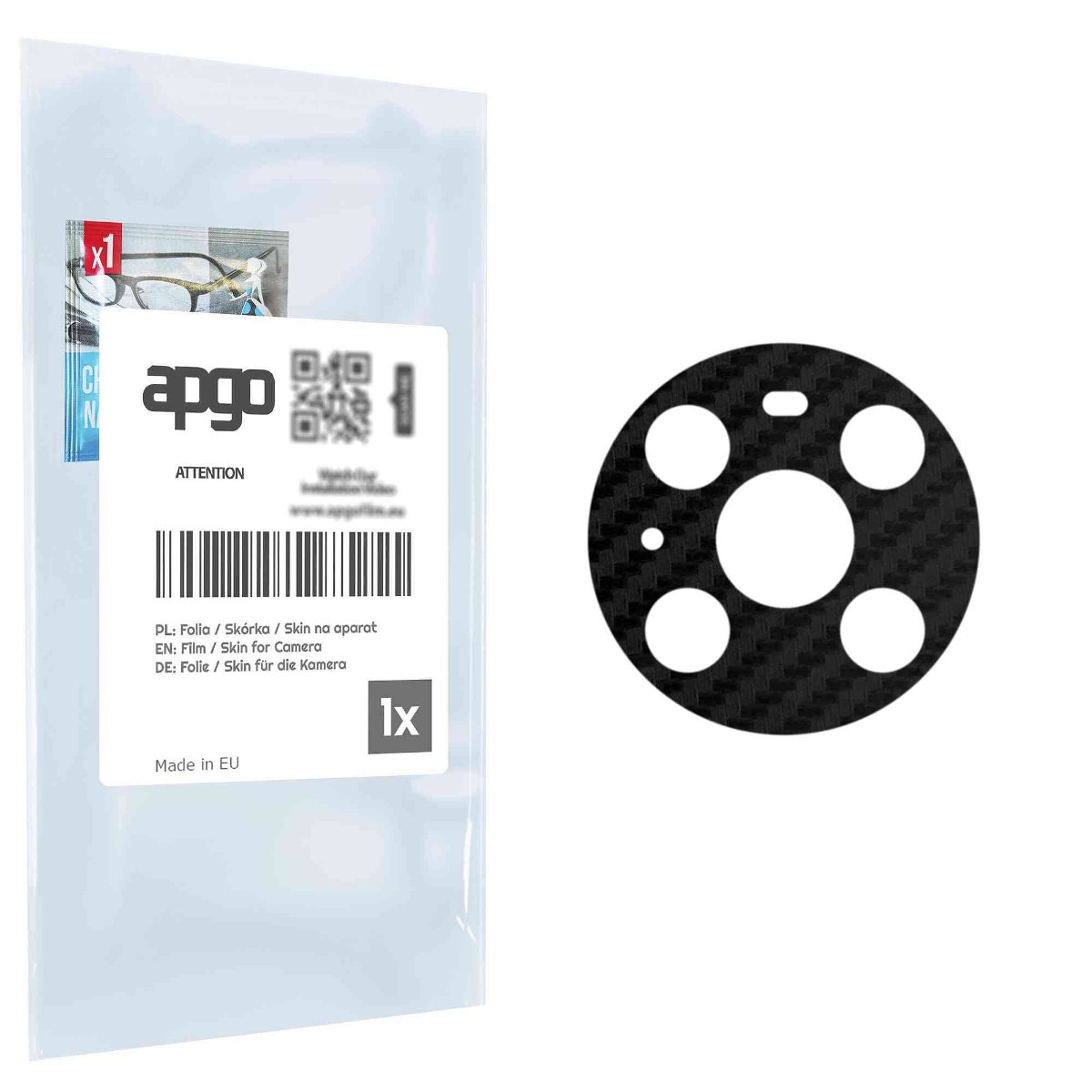 Folia naklejka skórka strukturalna na wyspę aparatu do Huawei Mate 40E Pro - różne kolory na kamerę, obiektyw apgo SKINS Lens Protector