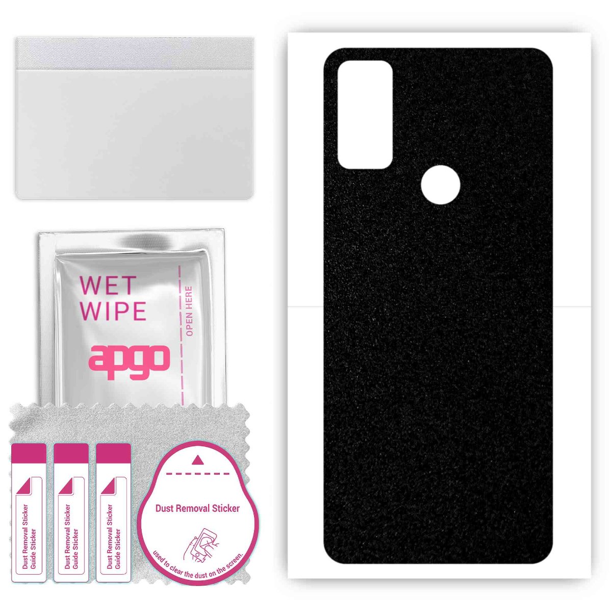 Folia naklejka skórka strukturalna na TYŁ do Alcatel 5H Plus - Pastele - apgo SKINS