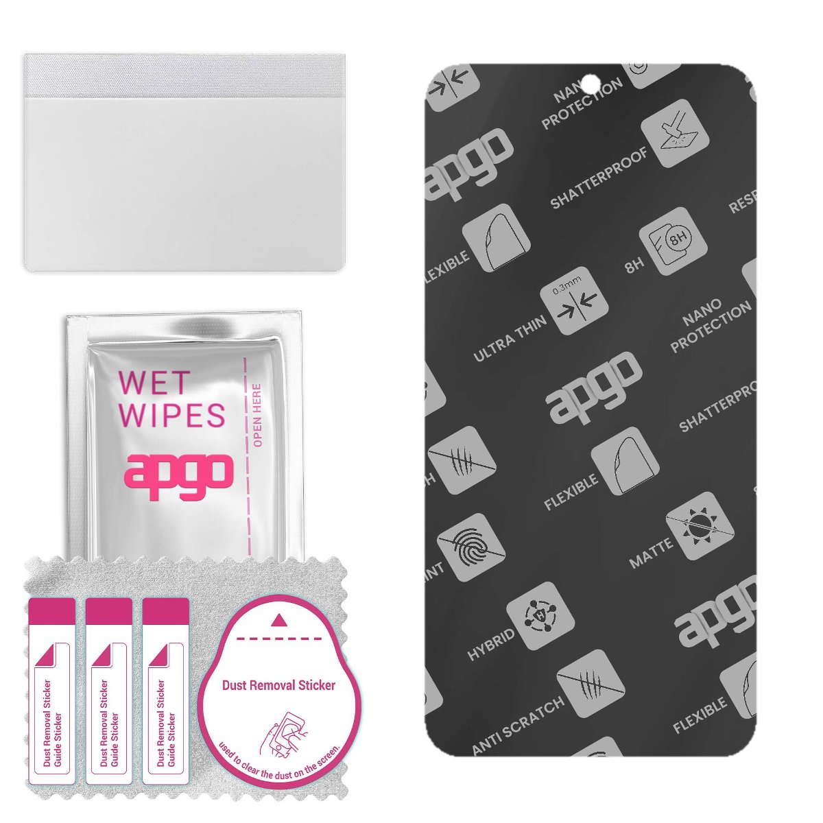 Szkło hybrydowe MATOWE do Honor X6a