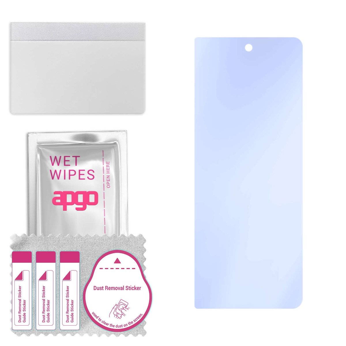 Szkło ochronne na ekran Hybrydowe 9H zamiennik hartowanego do Honor Magic V2 Ultimate - apgo PRO Flexible Hybrid Glass nie pękające