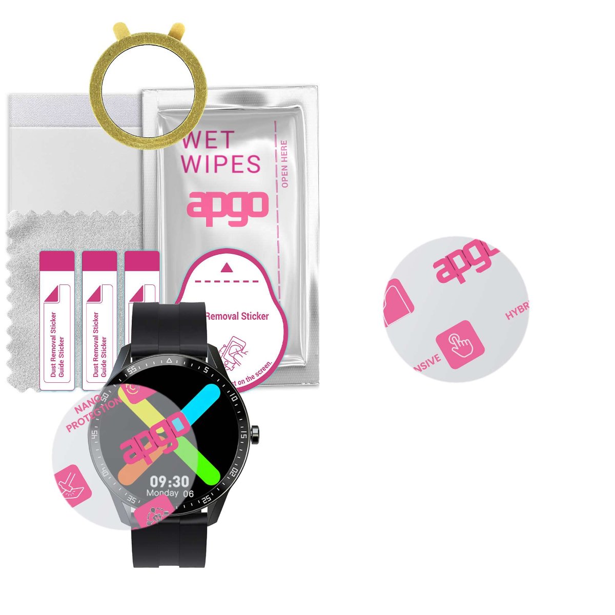 1x Szkło Hybrydowe do Watchmark Outdoor WG1