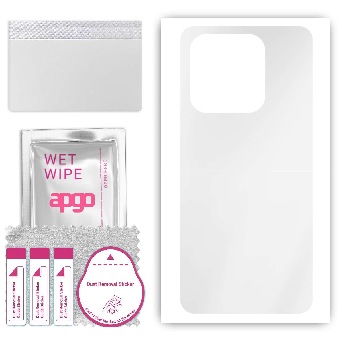 Folia hydrożelowa naklejka przezroczysta na TYŁ do Tecno Pop 7 - apgo hydrogel TPU