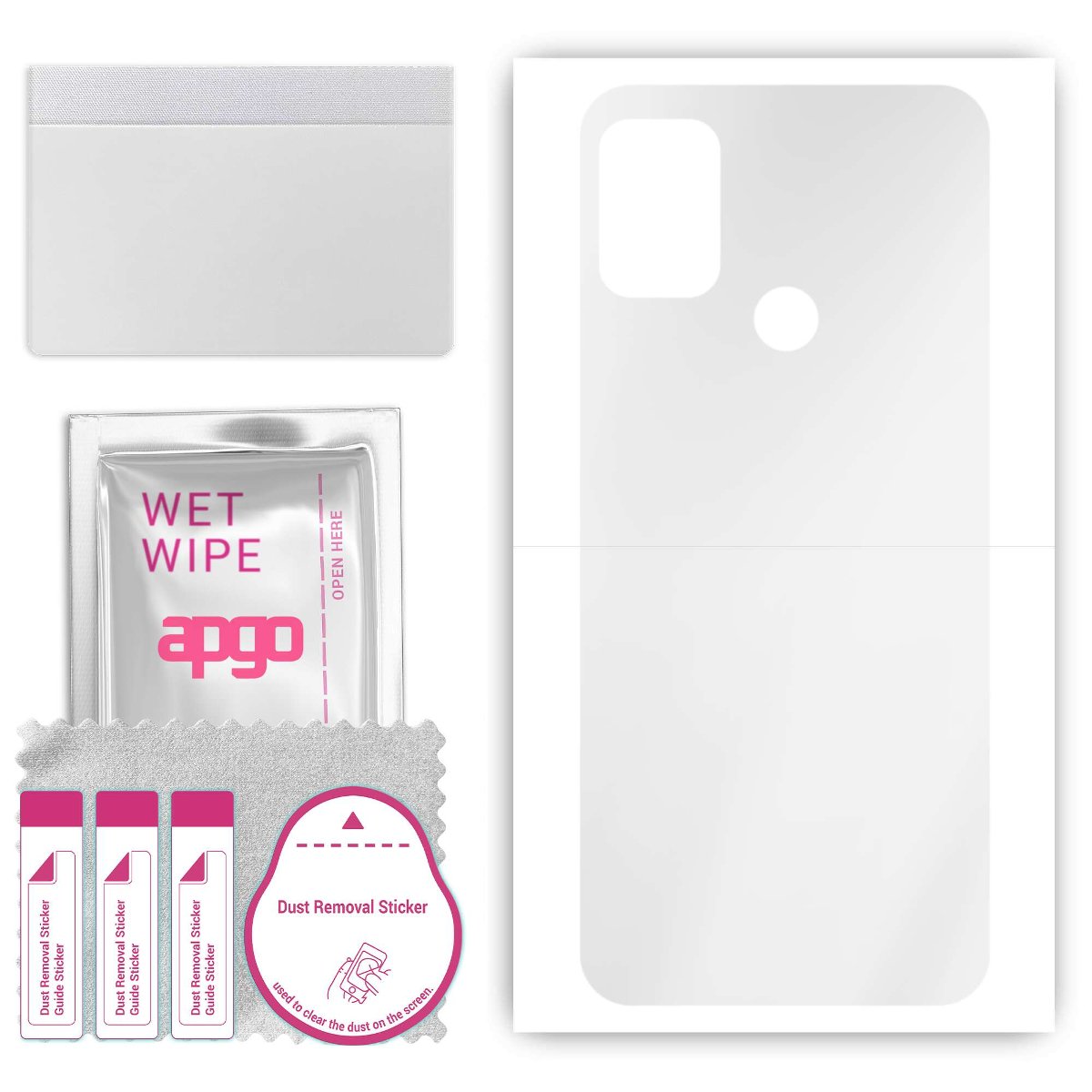 Folia hydrożelowa naklejka przezroczysta na TYŁ do Nokia C22 - apgo hydrogel TPU