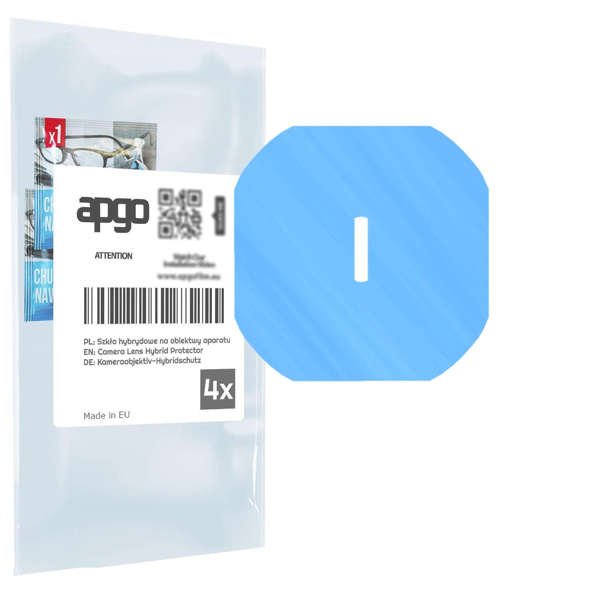 4x Szkło hybrydowe na aparat obiektyw kamerę 9H do Huawei Mate X5 - apgo hybrid Camera Lens Protector