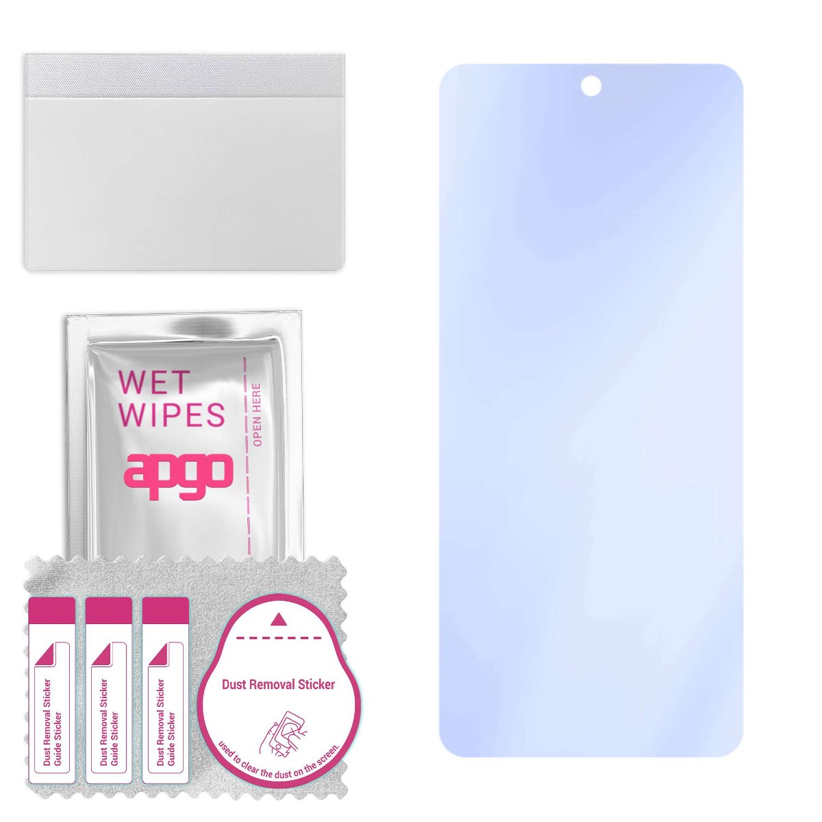 Szkło ochronne na ekran Hybrydowe 9H zamiennik hartowanego do Redmi Note 10T 5G - apgo PRO Flexible Hybrid Glass nie pękające