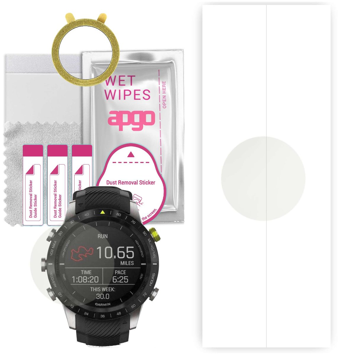 1x Folia hydrożelowa MATOWA do Garmin Marq - apgo Smartwatch Hydrogel MATTE Protection Ochrona na ekran smartwatcha