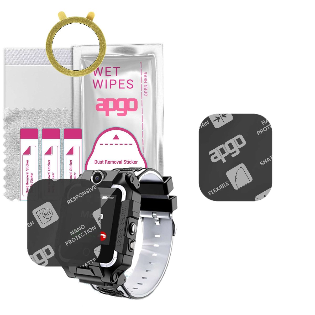 1x Szkło Hybrydowe MATOWE do LiveGo T10 kids 4g