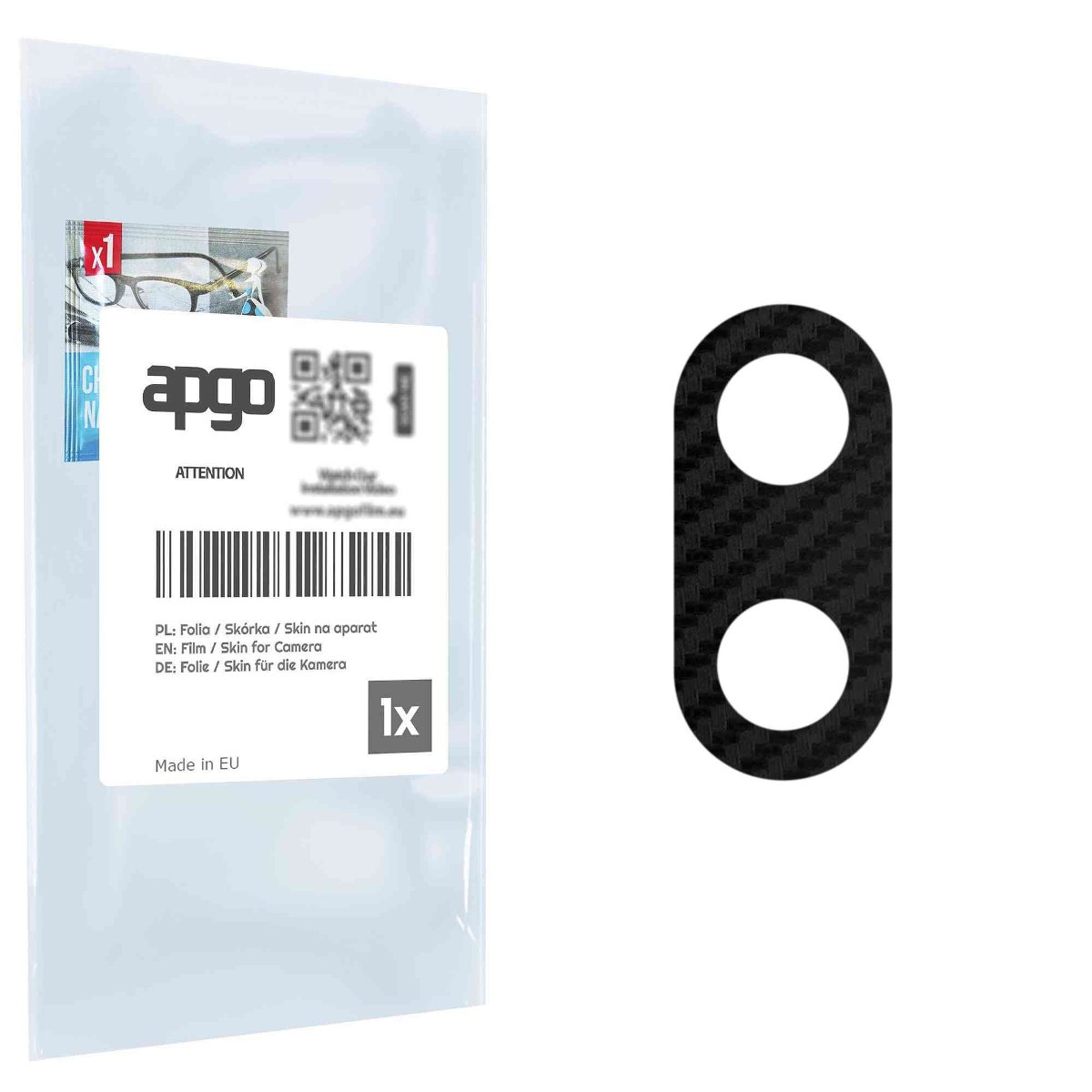 Folia naklejka skórka strukturalna na wyspę aparatu do Nokia C3 TA-1258 - różne kolory na kamerę, obiektyw apgo SKINS Lens Protector