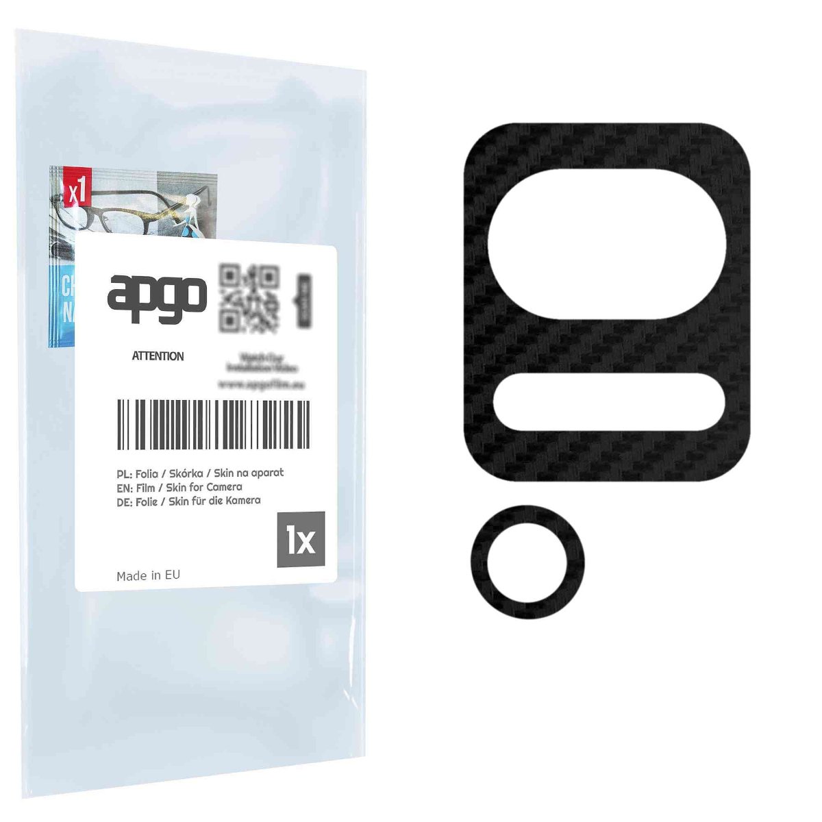 Folia naklejka skórka strukturalna na wyspę aparatu do TCL 40 XL - różne kolory na kamerę, obiektyw apgo SKINS Lens Protector