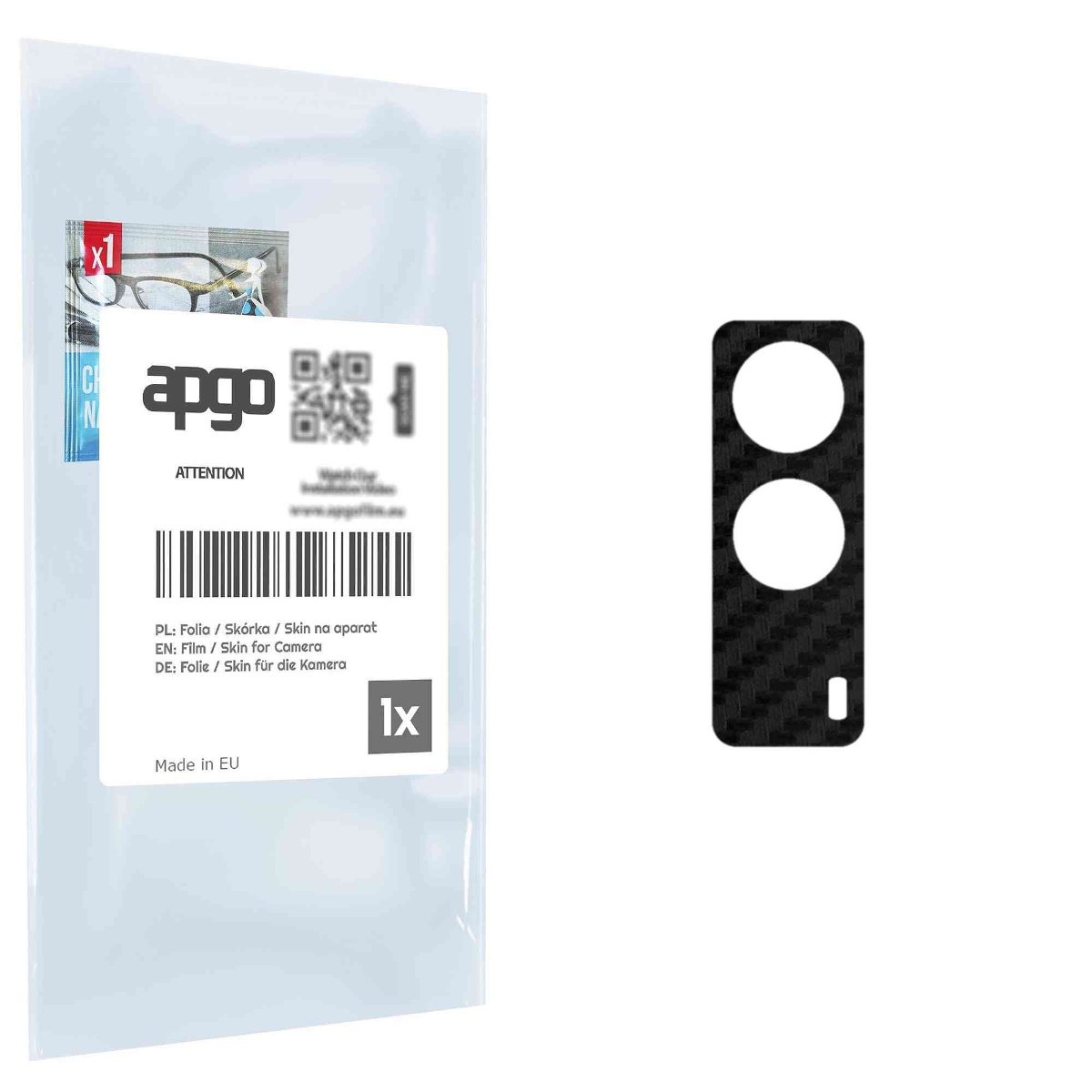 Folia naklejka skórka strukturalna na wyspę aparatu do Vivo iQOO Z5X - różne kolory na kamerę, obiektyw apgo SKINS Lens Protector