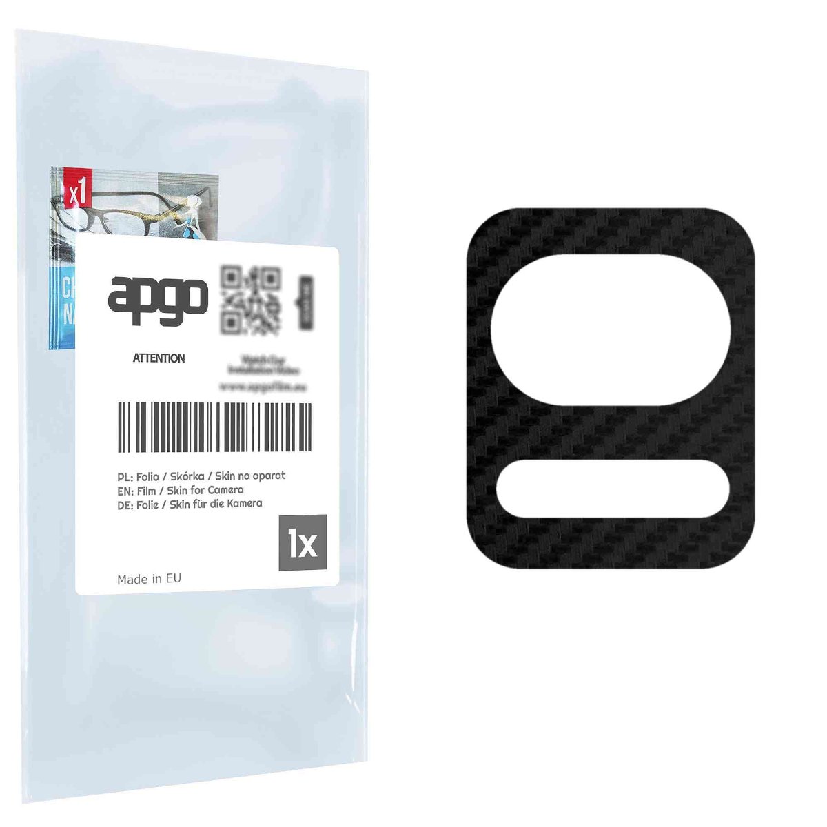 Folia naklejka skórka strukturalna na wyspę aparatu do TCL 406s - różne kolory na kamerę, obiektyw apgo SKINS Lens Protector