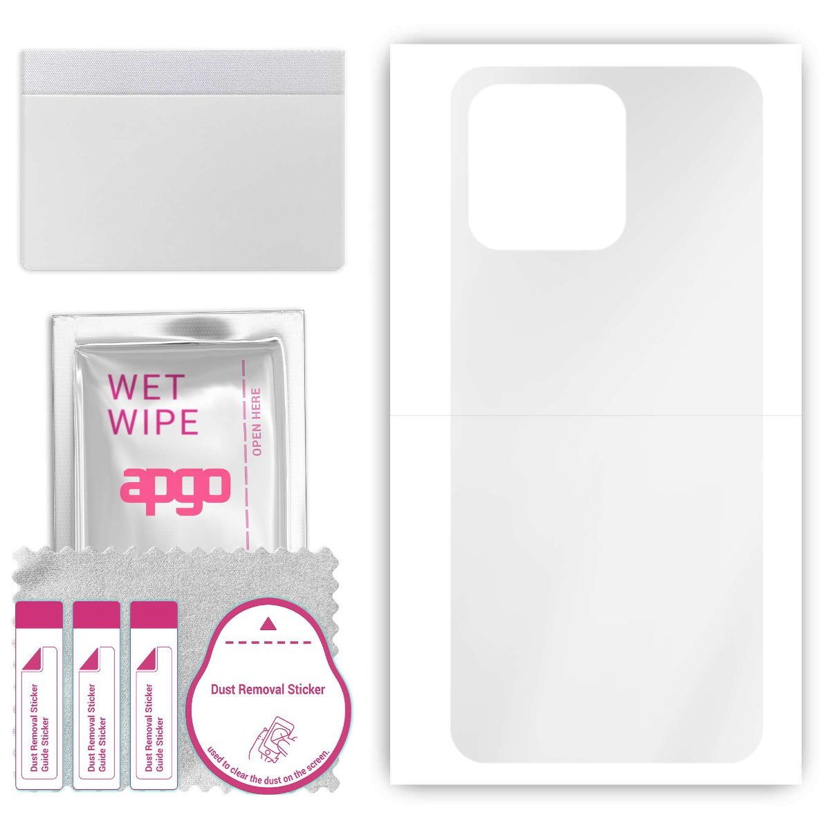 Folia hydrożelowa naklejka przezroczysta na TYŁ do Tecno Spark 9 - apgo hydrogel TPU