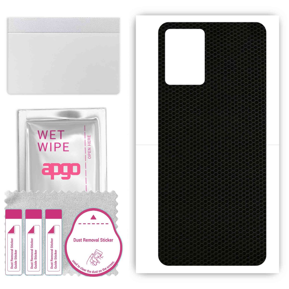 Folia naklejka skórka strukturalna na TYŁ do Vivo Y33T -  Matrix - apgo SKINS