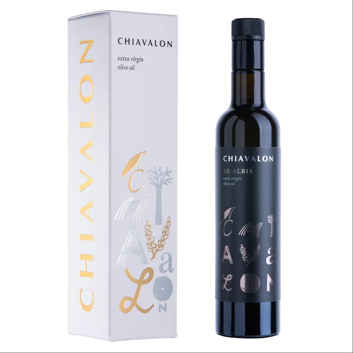 Premium Gift box - Chiavalon Ex Albis Oliwa z Oliwek Extra Virgin 500ml