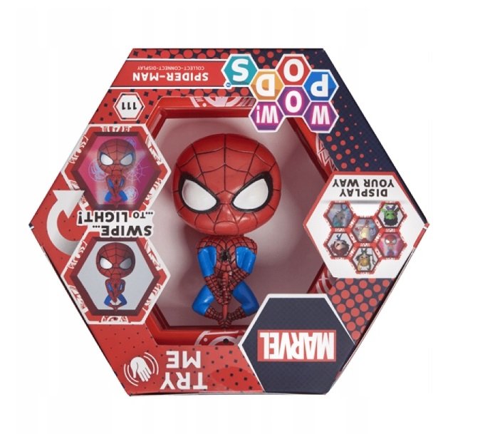 Figurka Spiderman kolekcjonerska świecąca WOW PODS