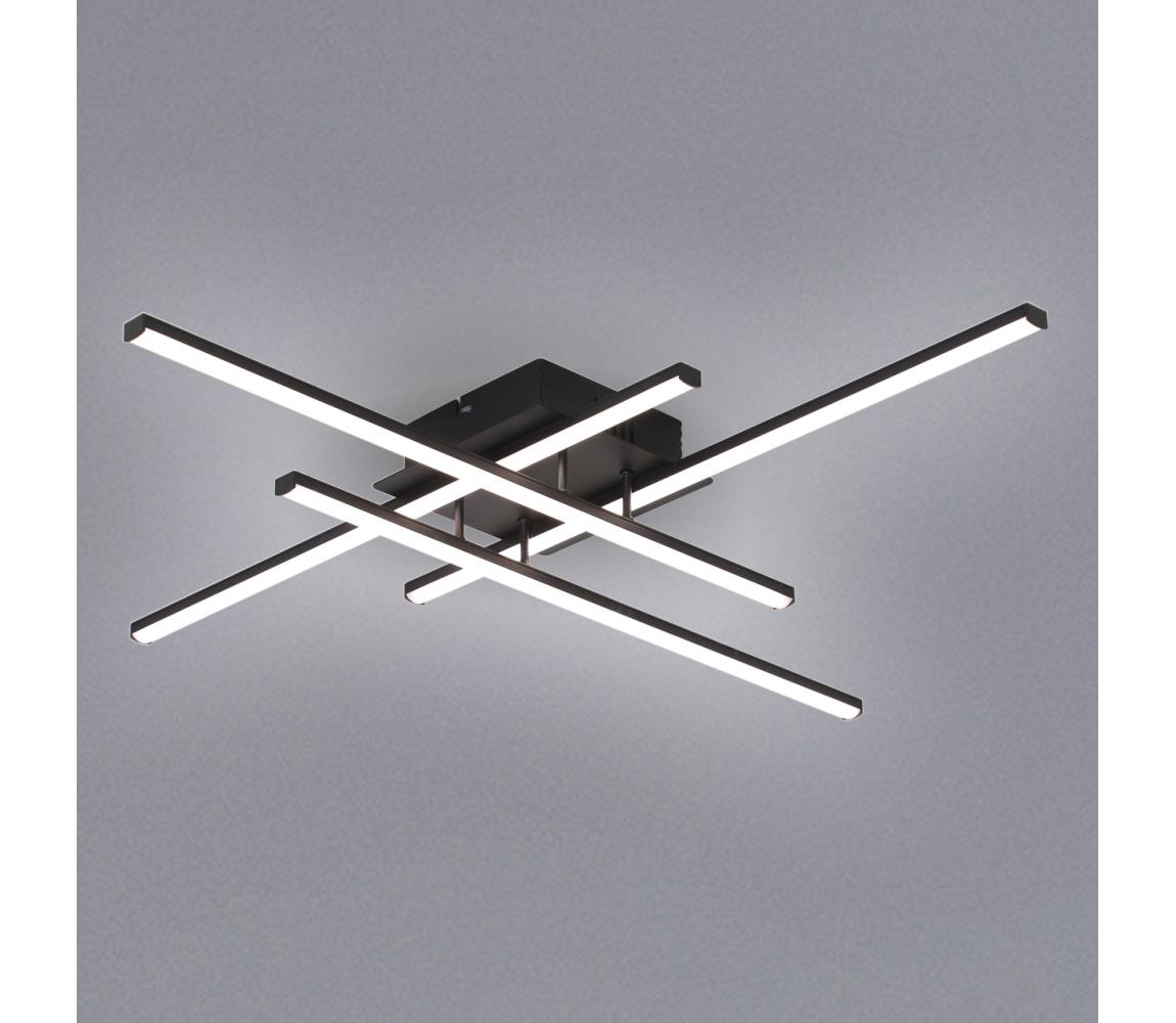 Brilagi - LED Plafon STRIPES LED/37W/230V czarne