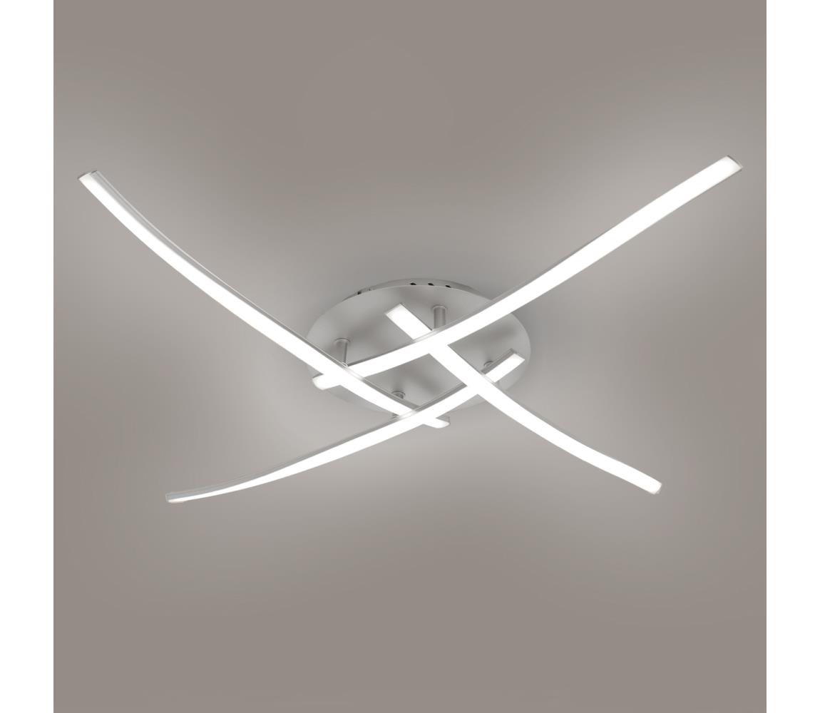 Brilagi - LED Plafon STRIPES LED/32W/230V srebrne