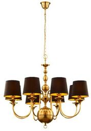 LAMPA WISZĄCA złoto czarna klasyczna BATUMI BM8 MS Jupiter