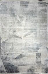 DYWAN Layor Grey Triangle, szary, geometryczny wzór, wytrzymały