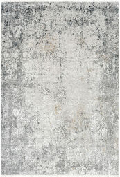 DYWAN Imperial Electric Grey nowoczesny, szary w ornamenty, premium