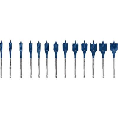 Bosch, Wiertło łopatkowe komplet Selfcut expert, 13 szt.
