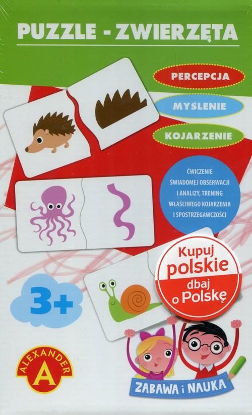 Zabawa i nauka. Puzzle - Zwierzęta