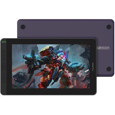 Huion Tablet graficzny Kamvas 13 violet)