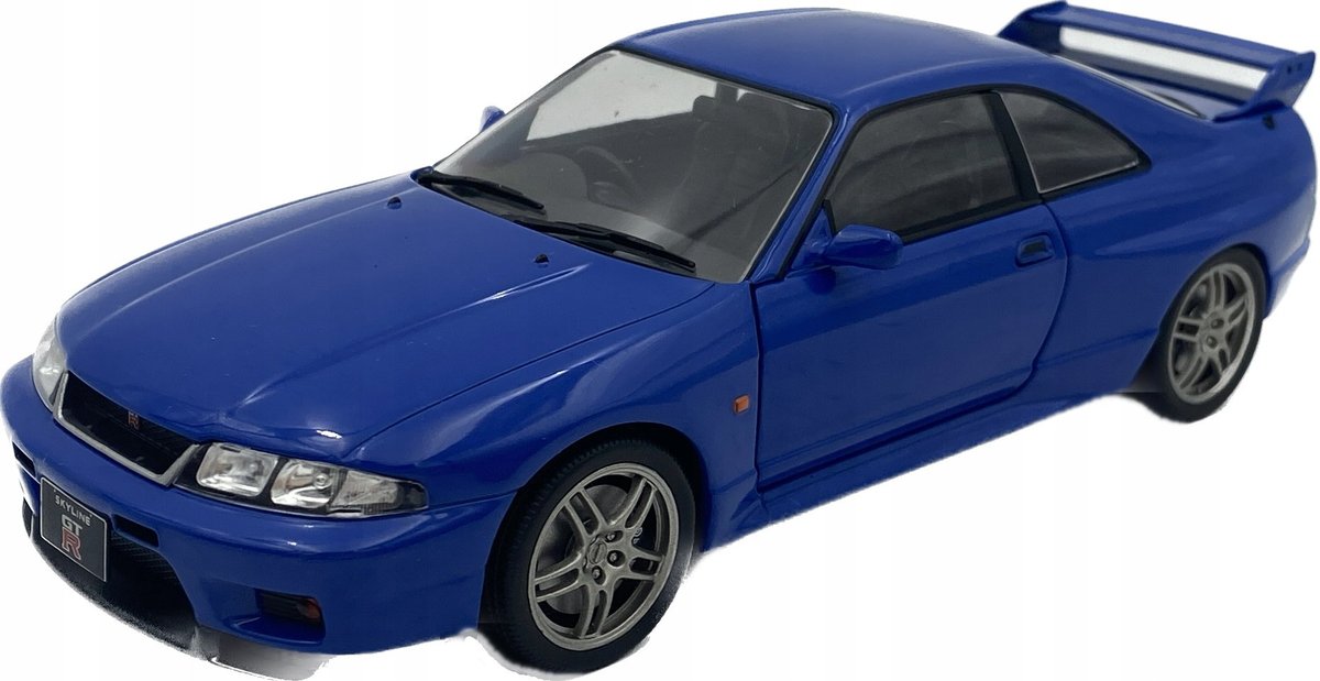 Zdjęcia - Auto dla dzieci Whitebox NISSAN Skyline GT-R R33 WB124174  1:24 