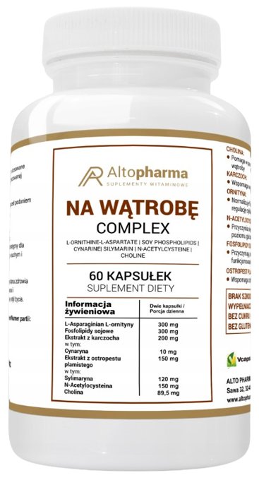 AltoPharma, Na Wątrobę, 60 kaps.