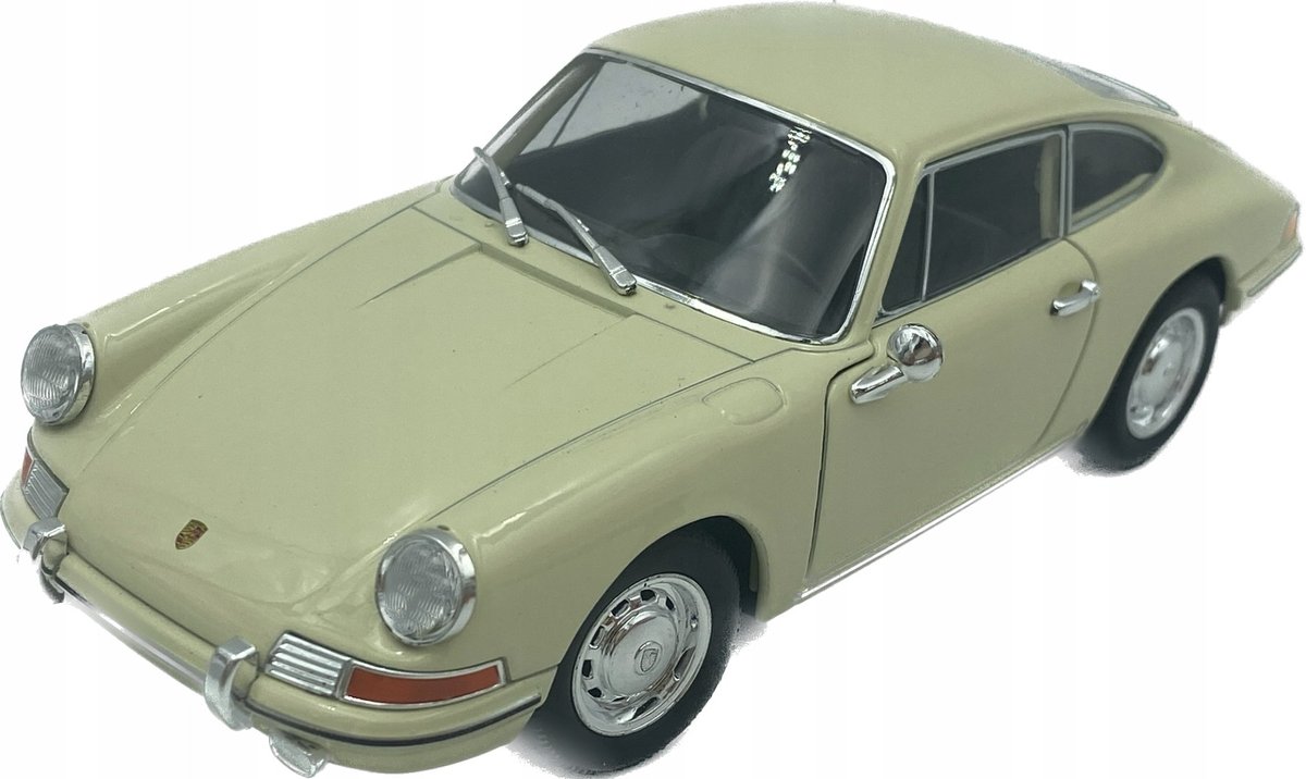 PORSCHE 911 1964 ivory model 24087 WELLY 1:24