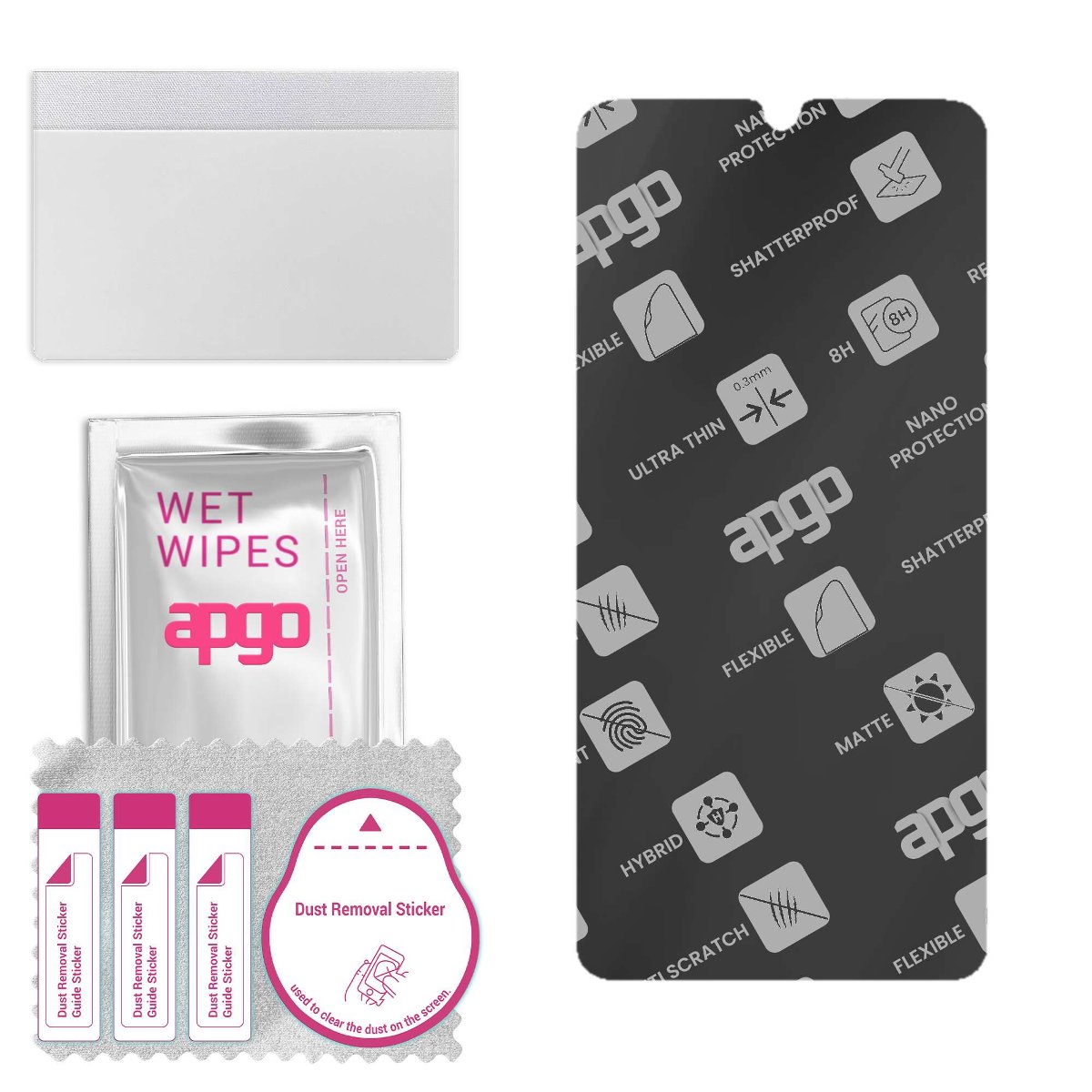 Szkło hybrydowe MATOWE do Huawei P30 lite New Edition